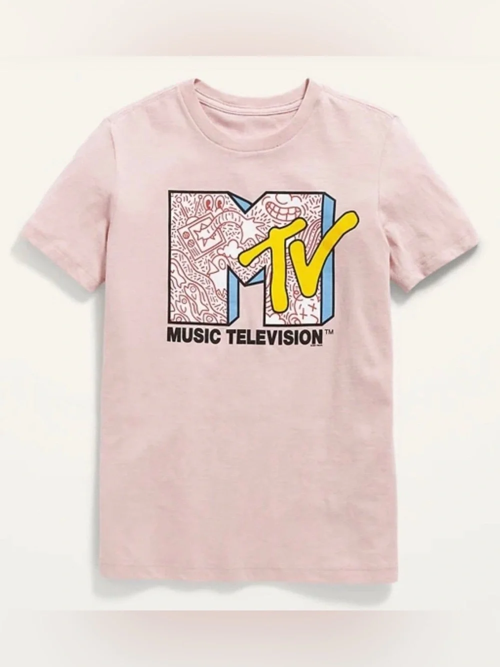 Old Navy Kid’s Pop-Culture MTV T-Shirt Kid’s Size S
